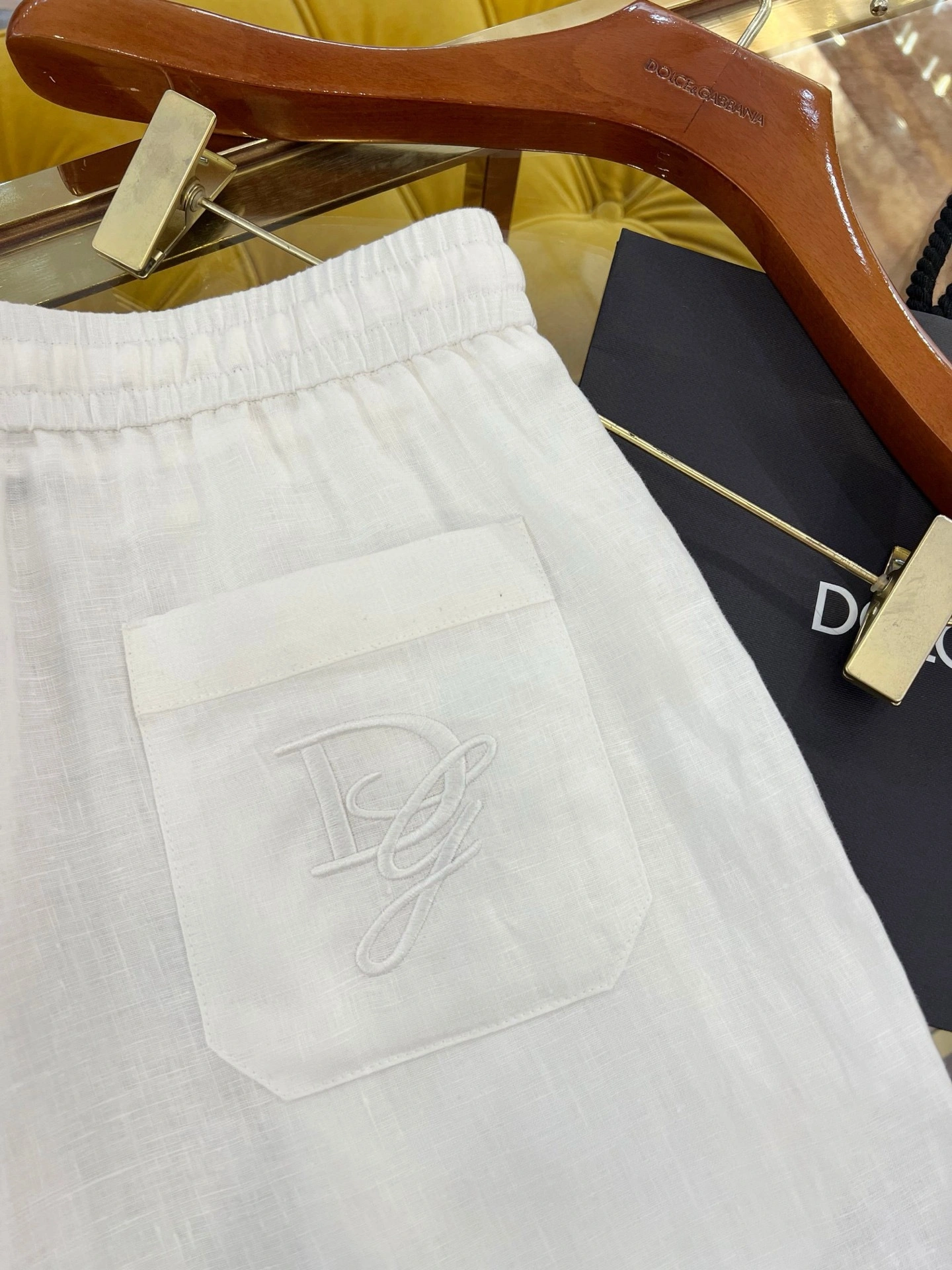 &wg.luxury- 4o835& embroidery suit Linen fabric item:E-F409F1028